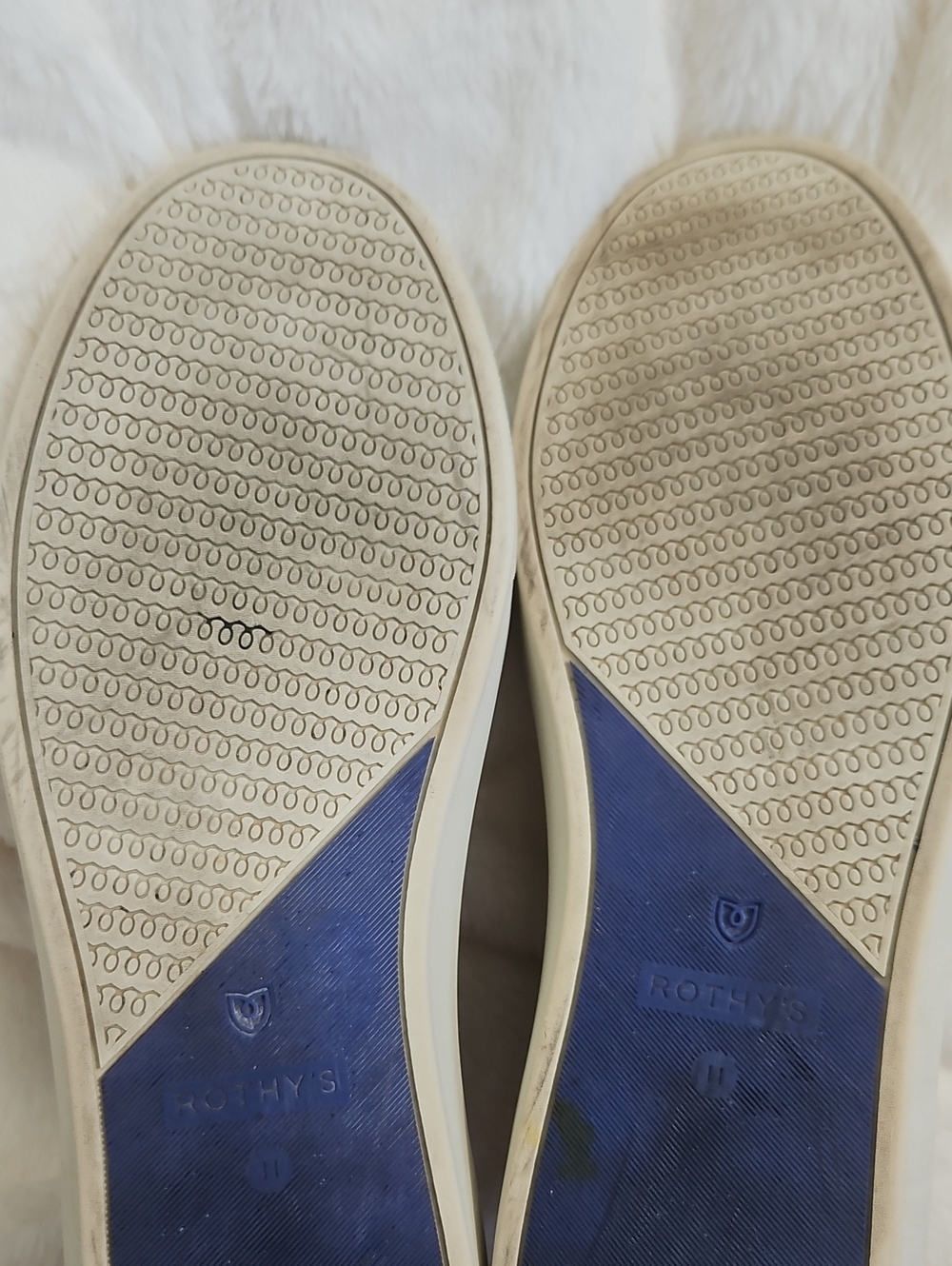 Rothy's The Sneaker Slip-On Knit Sneakers - Women's Size 11 (EU 42) Gray - Picture 11 of 11